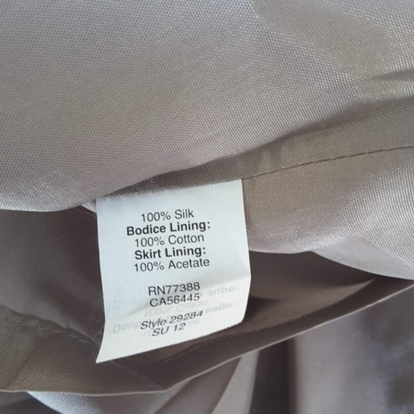 Exclusive  J.CREW  strapless mini dress sz 2 - Picture 5 of 7